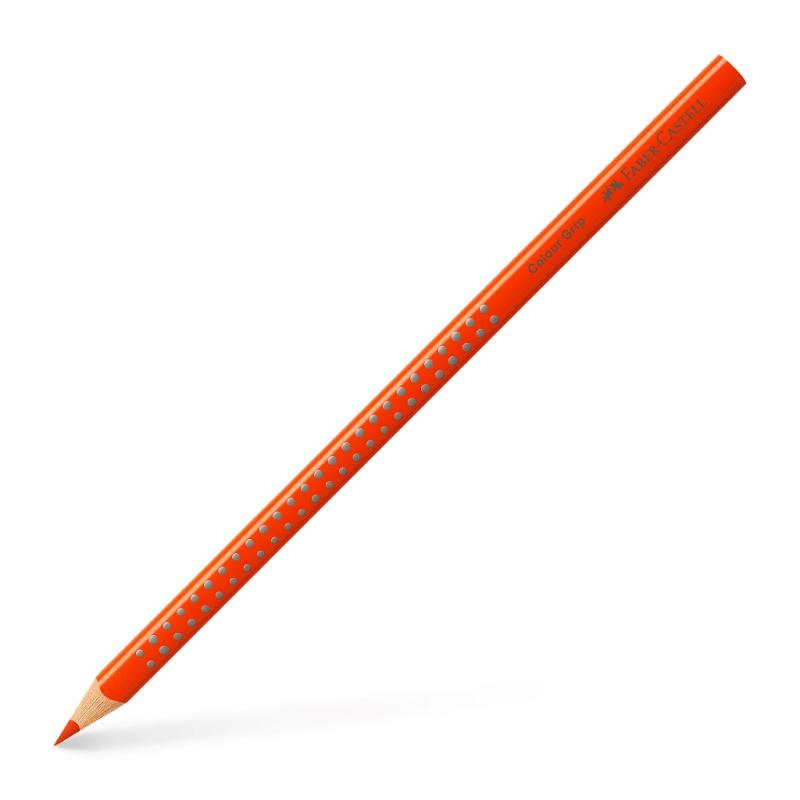 Faber-Castell Colour Grip Buntstift Orangentraum (kadmiumorange dunkel)